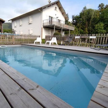 Appartement Au Calme Avec Vue Et Piscine Au Coeur Du Pays Basque Mauleon-Licharre Exterior photo